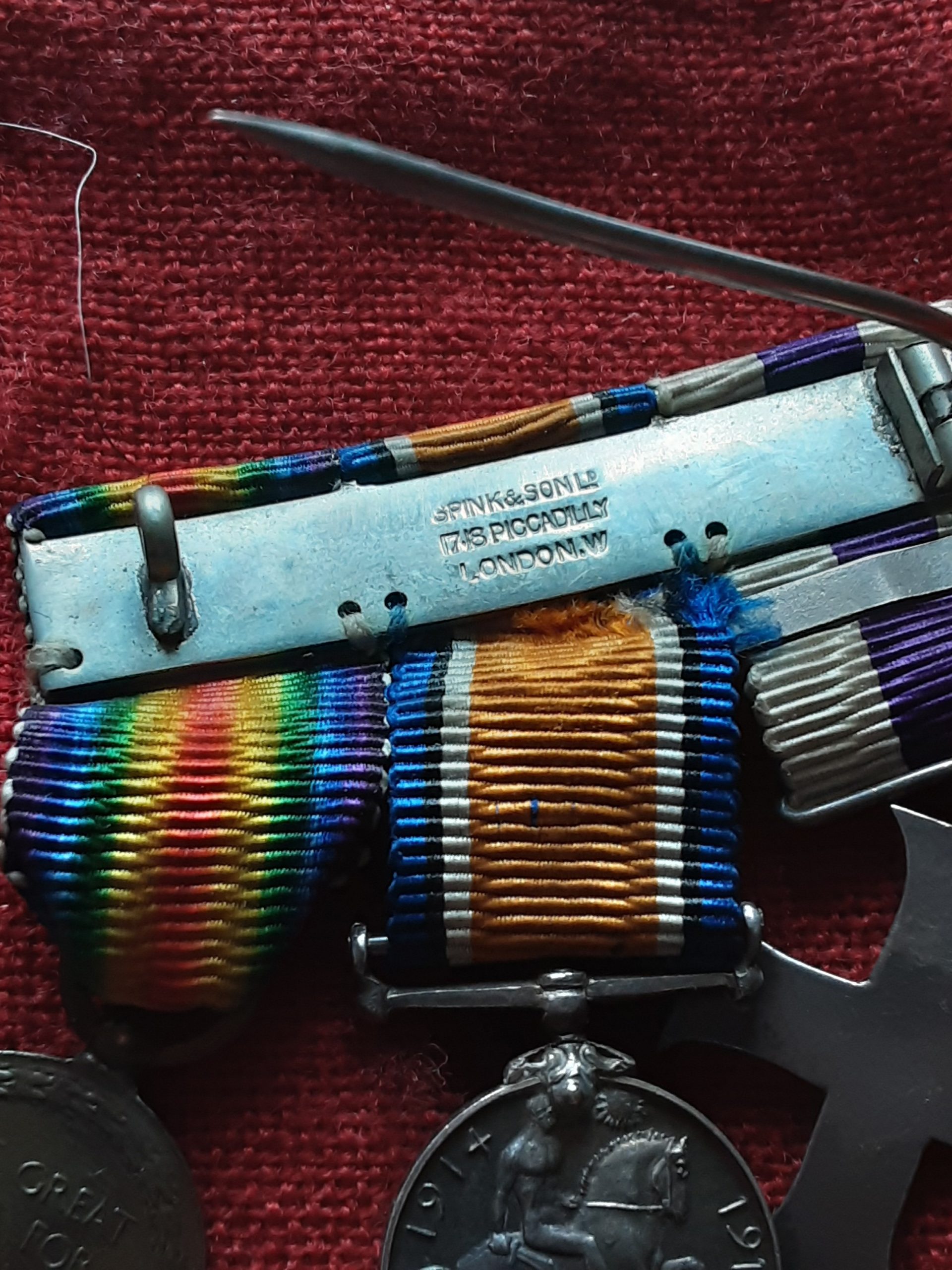 Attributed miniature MC & bar gallantry group. Captain Richard R Rathbone. 1/6 Liverpool. Pulborough. - Image 13