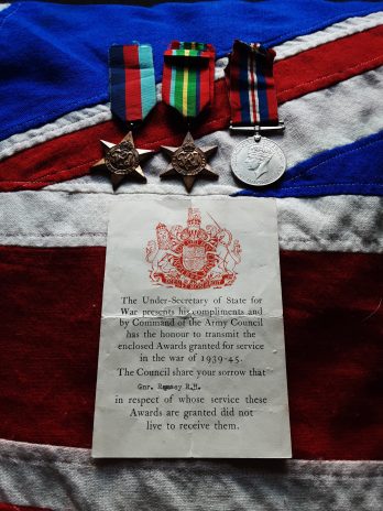 Ww2 Kia . Dutch East Indies . Dispatch Rider Robert H Ramsey 48 Lt AA Reg Ra.Swindon Wilts.