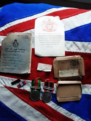 Ww2 Raf Group . Battle Britain & Dday . Sgt Wainwright .Gillingham Kent .Hms Wildfire .