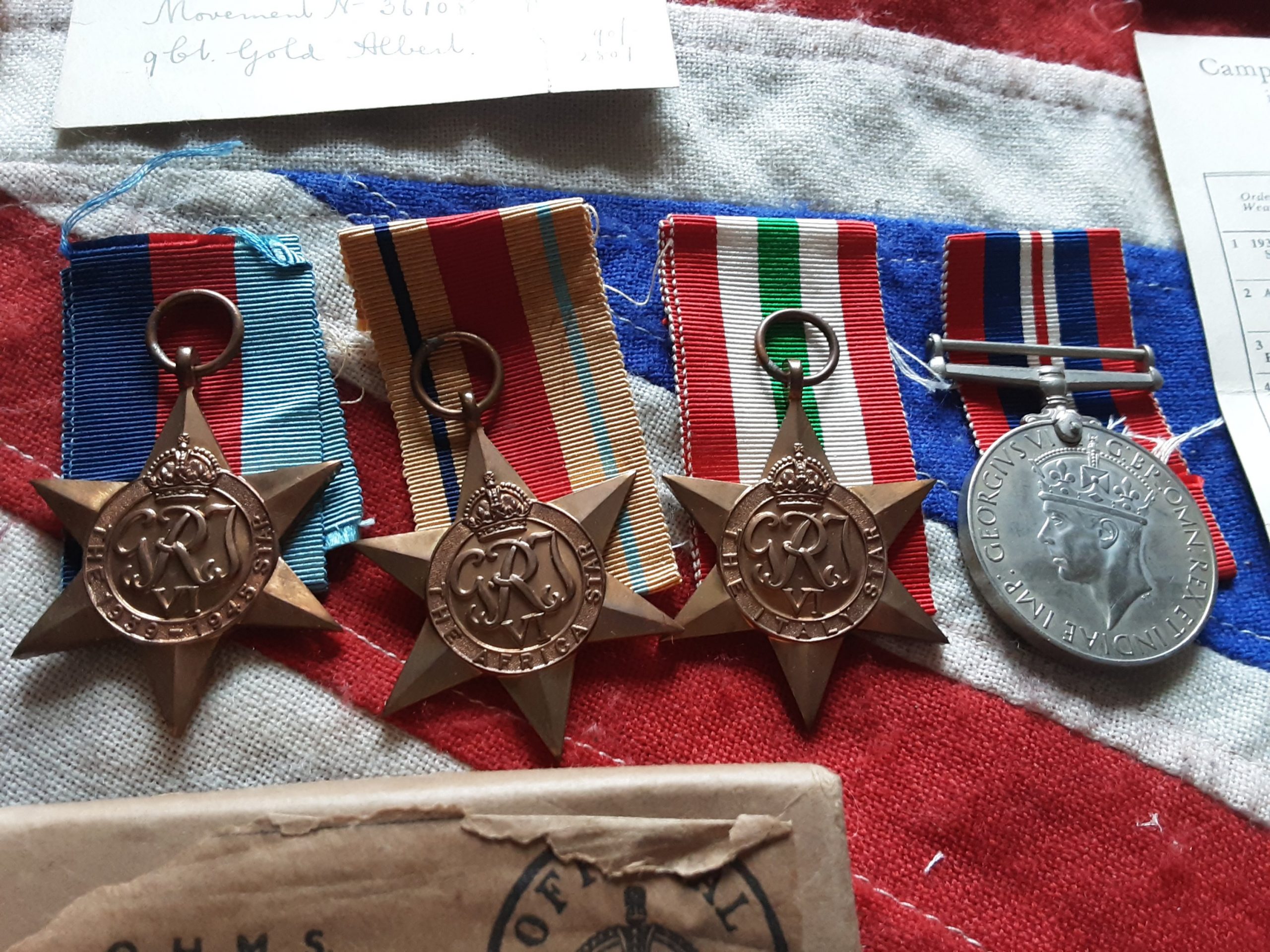 Ww2 Officers Group .E W Adams .Royal Engineers .Fetcham. Surrey . - Image 2