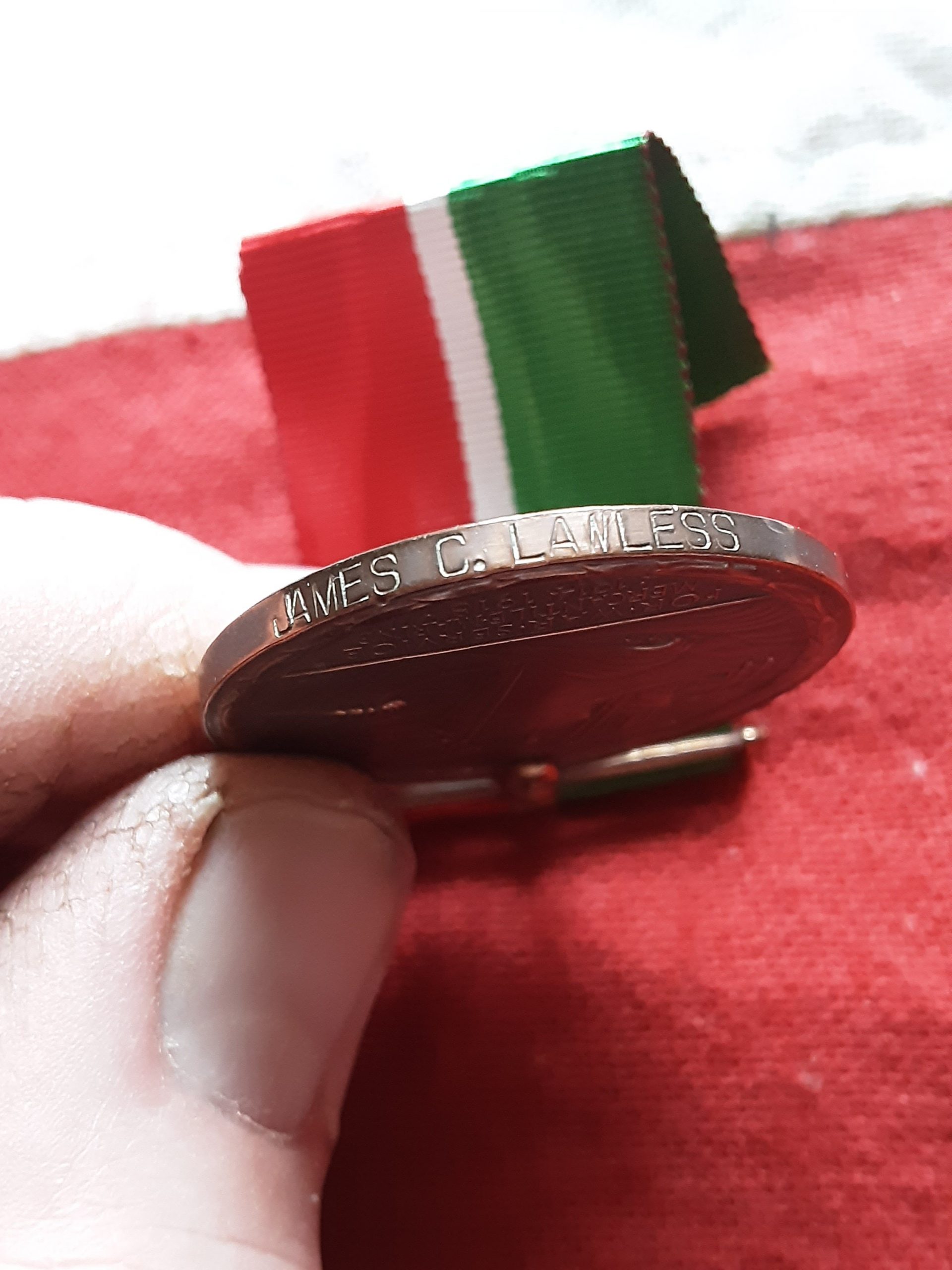 Mercantile Marine. James C Lawless. Bandsman. Walthamstow. Steward, Dublin - Image 3