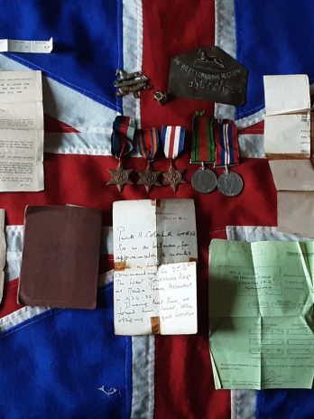 WWII West Yorkshire Regiment group. Burma & North West Europe. Wounded. Coleshill, Nottingham.