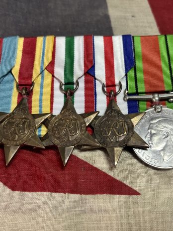 Court mounted unattributed WWII grouping