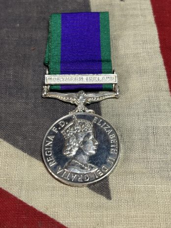 Operation Banner, Northern Ireland CSM. Thrushell. Royal Logistic Corps.