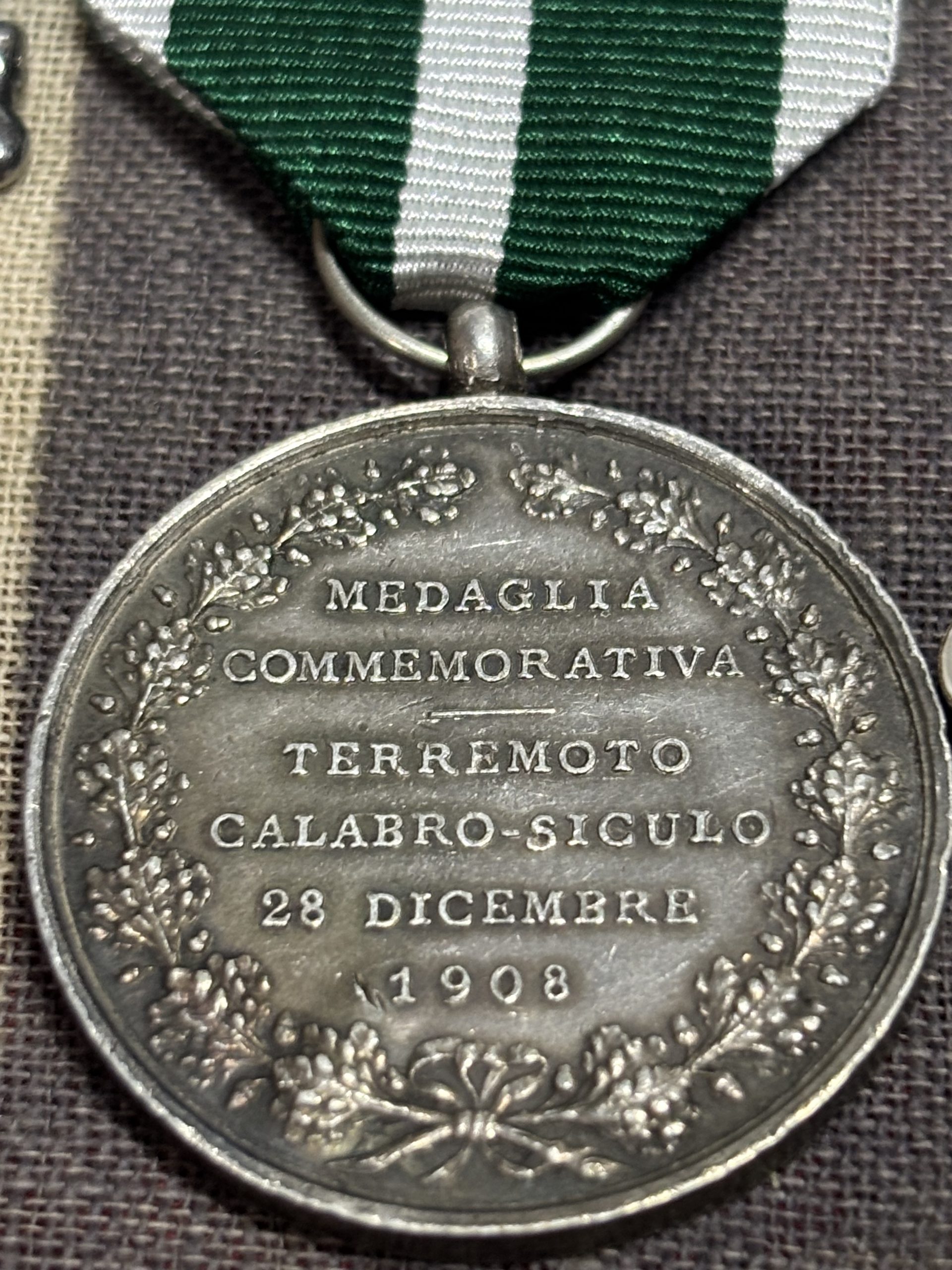 BWM, Messina Earthquake 1908 with Order of St Maurice and Lazurus. Lieutenant Colonel Parker. RMLI. Mitcham, Surrey. - Image 9