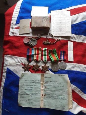 RAF WWII group . William James Heffer. Twickenham. Africa & Italy