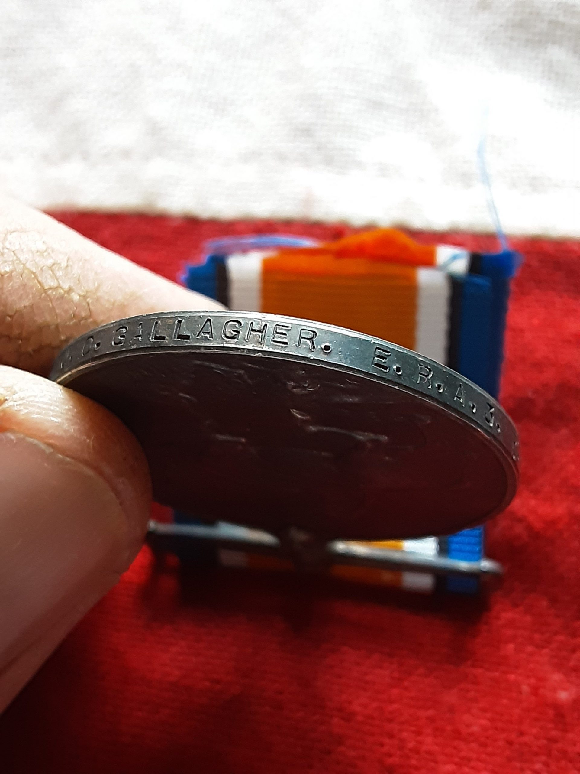 Ww1 Bwm . Joseph O Gallagher. Hms Shark .Sunk Jutland .Royal Navy . St Helens. USA Ww2. - Image 2