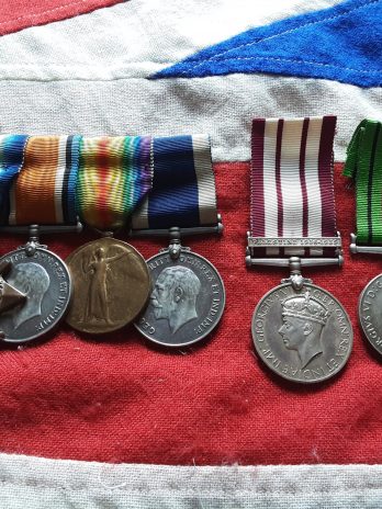 WWI/WWII royal Navy grouping. CPO Edward J Hall. HMS Osprey. Died Bath Blitz