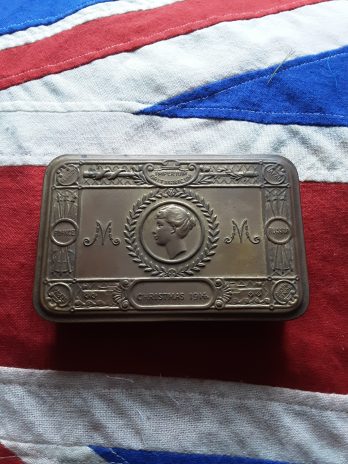 1914 Princess Mary Christmas Tin .Ww1 .