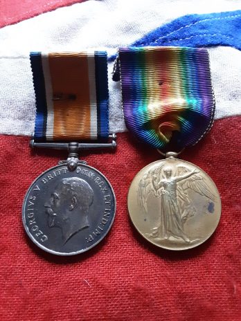 WWI Pair. Thomas Moncriefe. Royal Engineers.