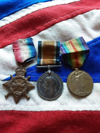 1915 Trio . Sjt Albert N Ford .Royal Engineers.