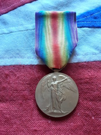 Ww1 Victory .5th Border Reg .George William White .Dow Etaples 1915 .Parton Cumberland.