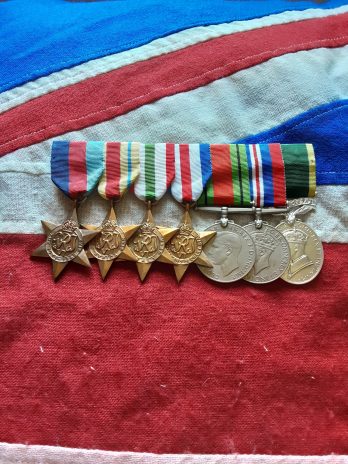 Ww2 Territorial Group .Africa, Italy & France & Germany . G G Taylor Ramc . Medical Corp.