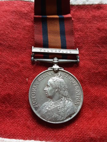 Qsa .Boer War. 3rd Eastern . Trooper D Johnstone Sac.South African Constabulary.