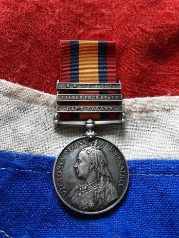Qsa . 14th Hussars .Gardner . Boer War. Belfast .Ghost Dates