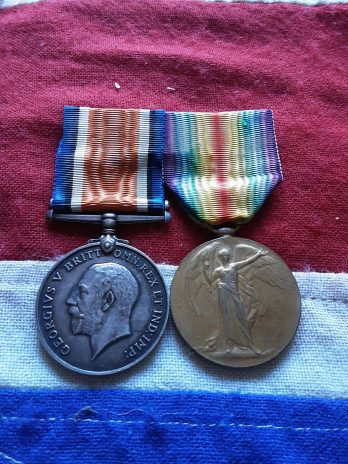 Ww1 Pair .Kite Balloon Photographer. 2 Lieut Raymond Horace Kemp Raf .Middle East.
