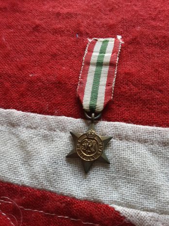 Period miniature Italy Star