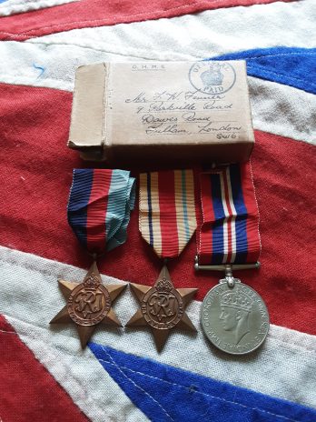 Hms Barham Casualty . Jack Fenner .Royal Navy .Kia Aged 22 .Royal Navy. Fulham.