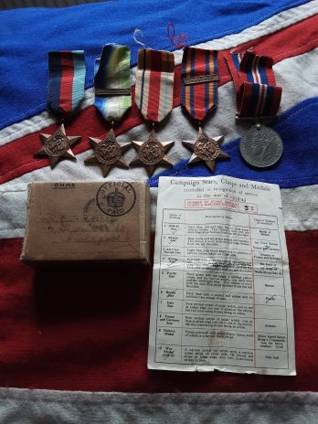 Liverpool. Royal Navy .Atlantic France & Germany. Africa .Burma & Pacific .