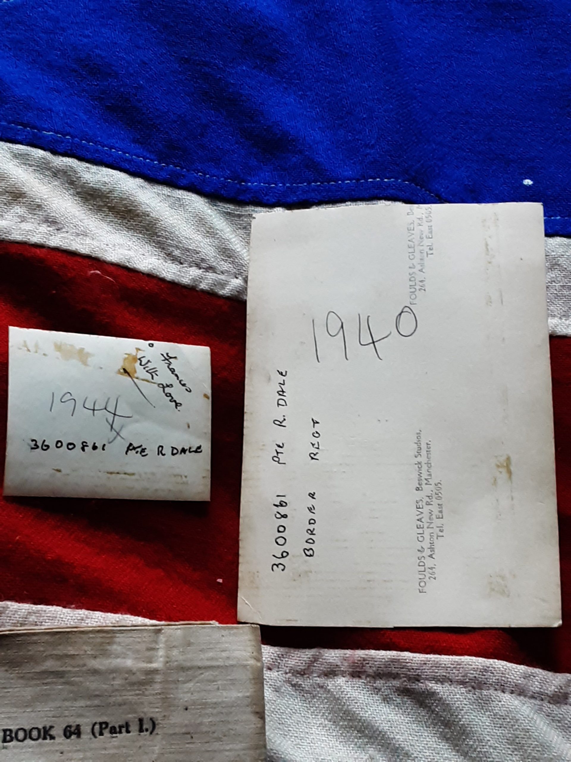 WWII Africa & Burma group. Reginald Dale. Border Regiment. Chindit? - Image 5