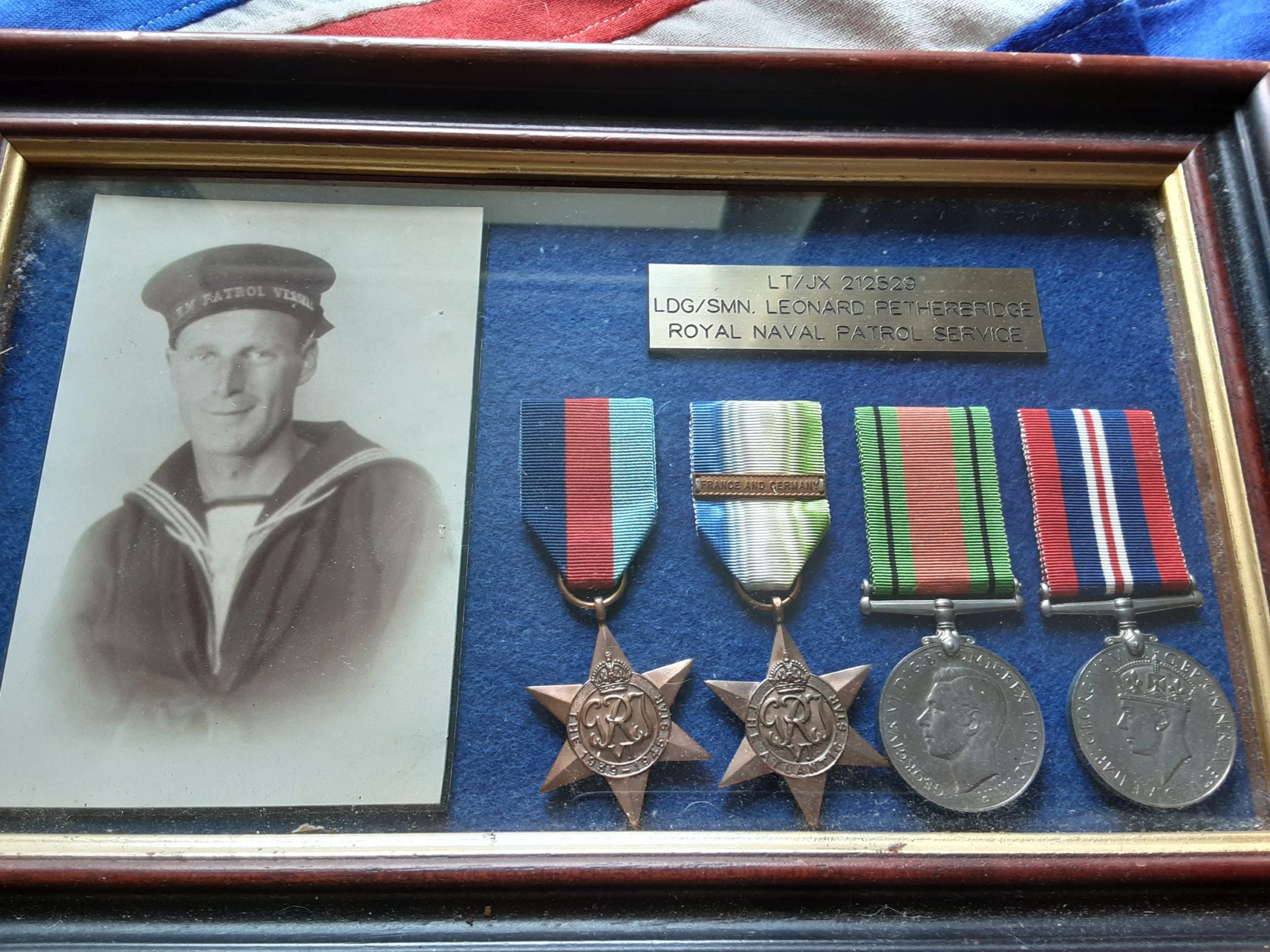 Ww2 Rn Naval Patrol Service . Leonard Petherbridge . - Image 2