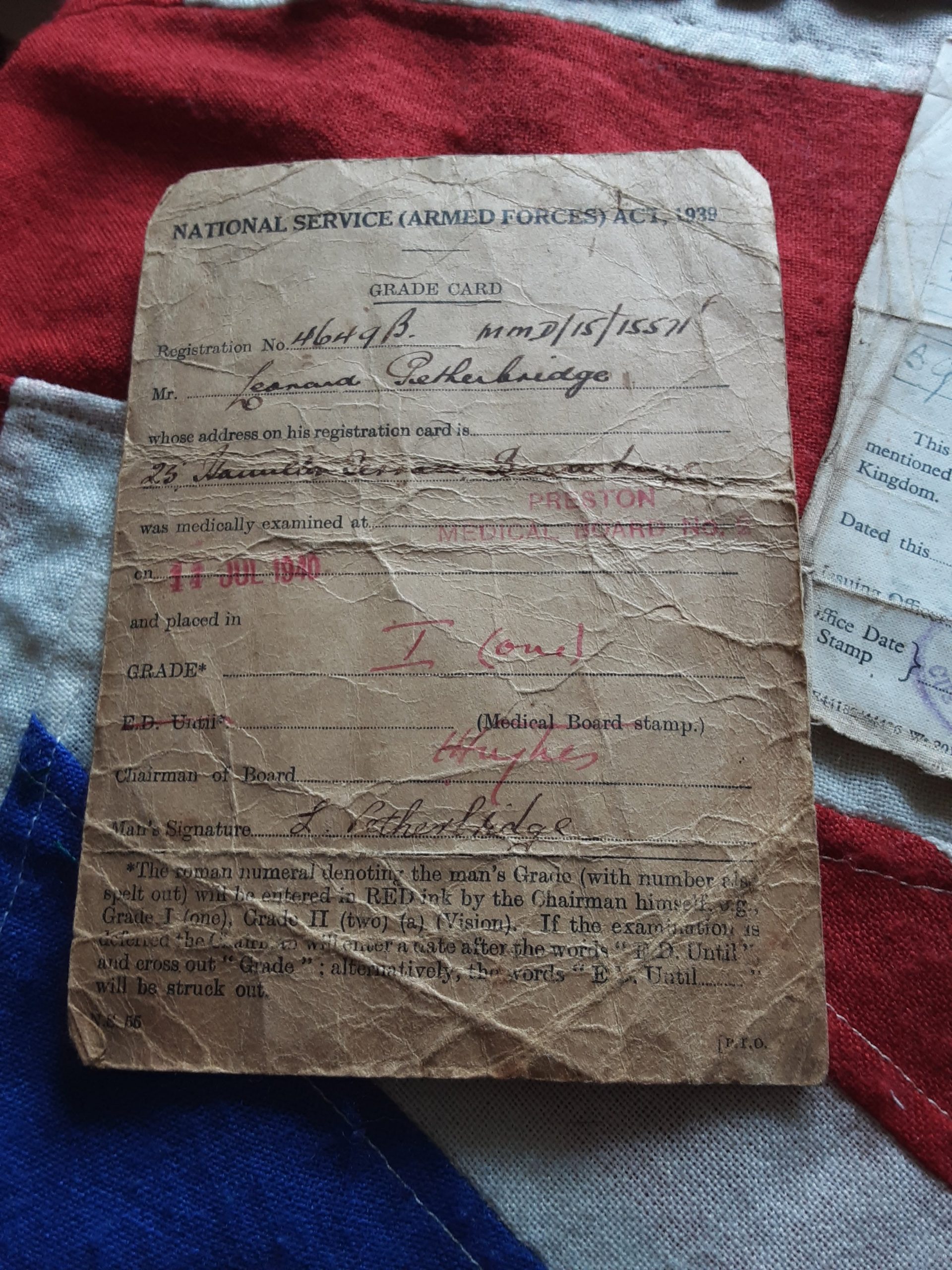 Ww2 Rn Naval Patrol Service . Leonard Petherbridge . - Image 6