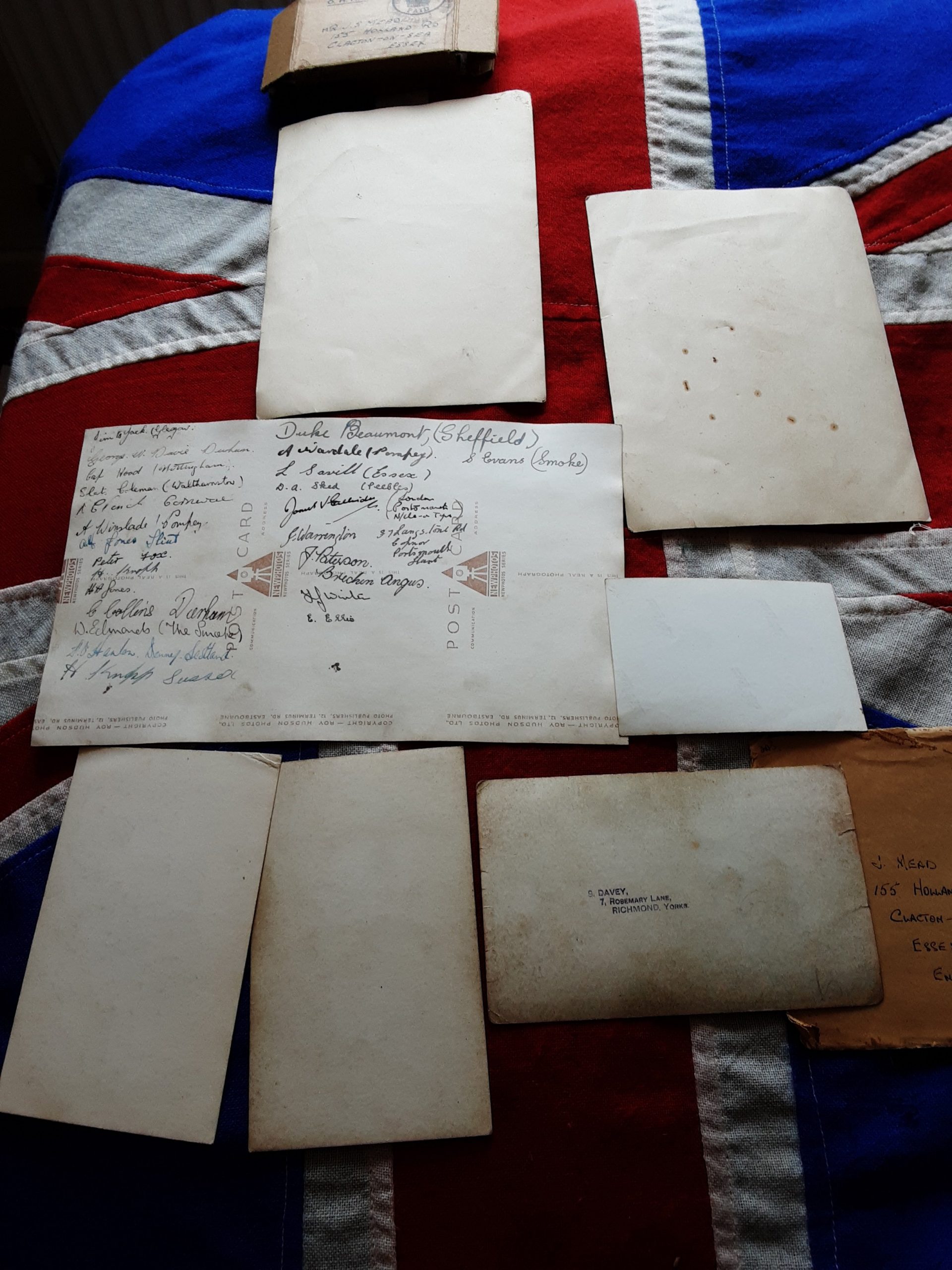 Ww2 Normandy Group . John Stanley Mead 43rd Wessex . Ra & 398 wks Coy Re .Wd July 44.Clacton . - Image 2