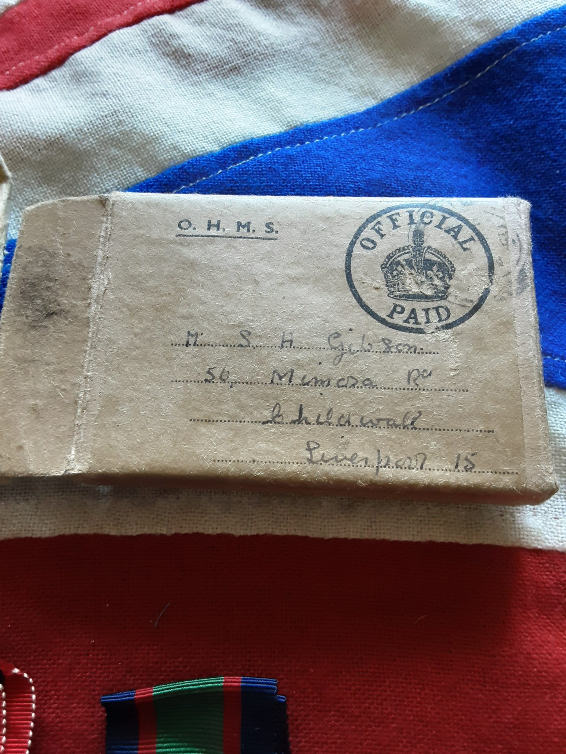 WWII RNR group. Leading Seaman SH Gibson. Liverpool - Image 3