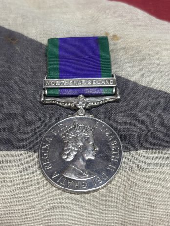 Operation Banner. Northern Ireland CSM. Allen. Kings Own Border Regiment.