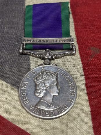 Operation Banner. Northern Ireland CSM. Morrow. WFR. Worcestershire and Sherwood Foresters,