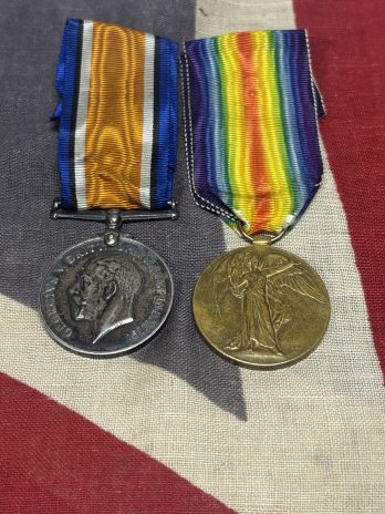 Casualty Pair. Stenson. East Kent Regiment. KIA June 1918. Farnham, Surrey.