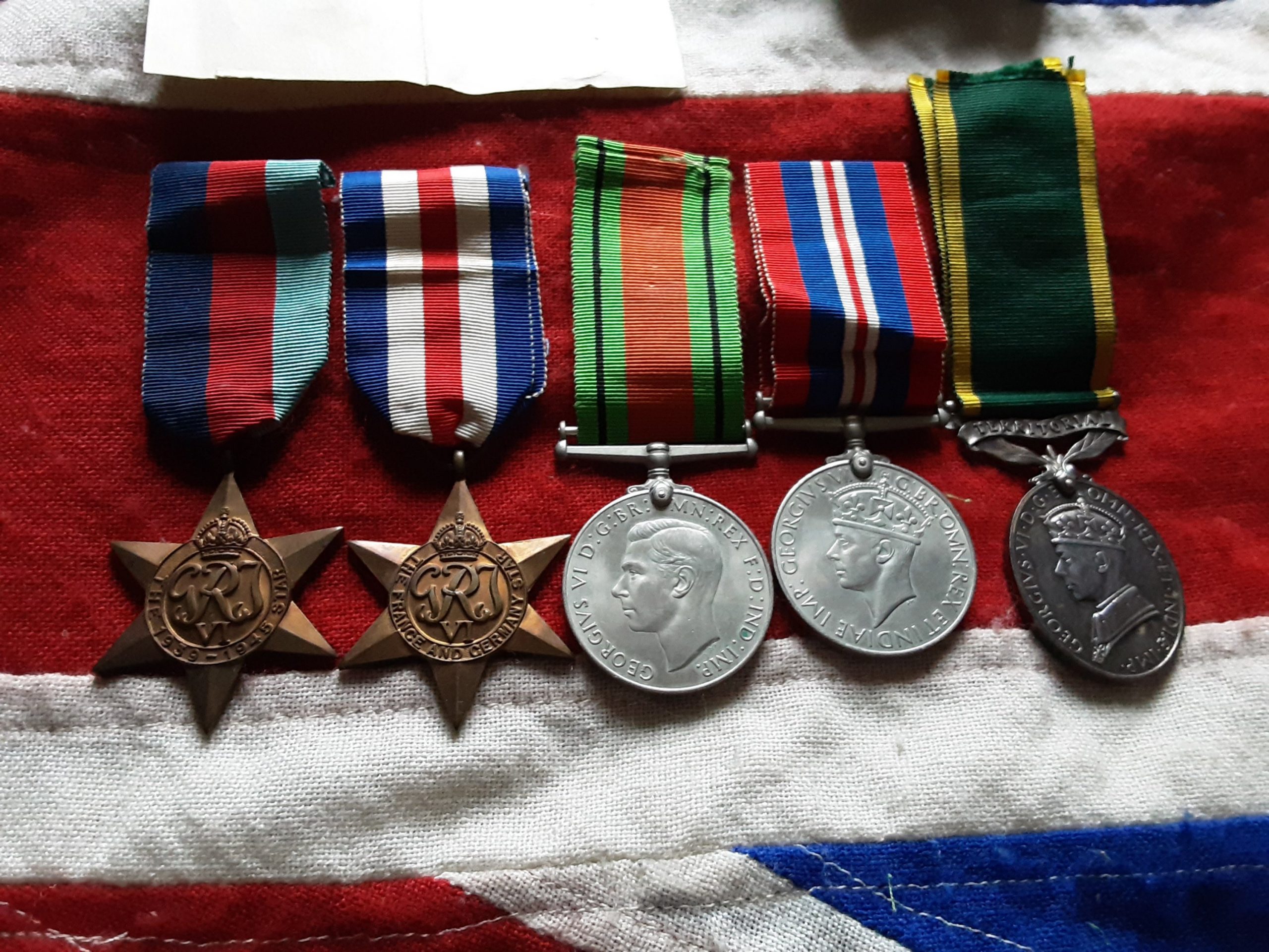 Boxed France & Germany Territorial group. John E Boden. Veterinary Corps & KSLI. Cleobury Mortimer - Image 6