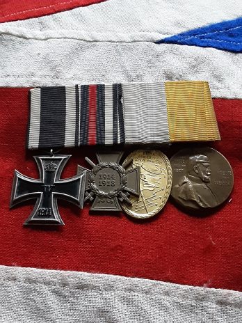 WWI German Iron Cross group.