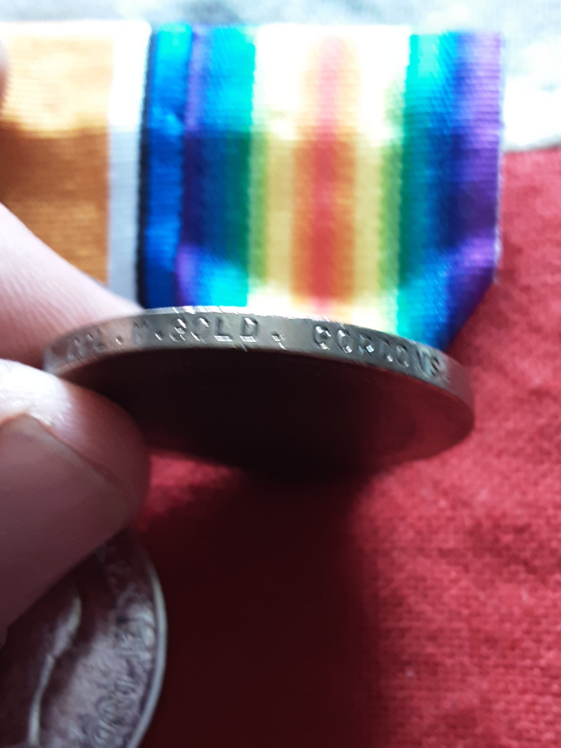 1915 Trio. Matthew Gold. Gordon Highlanders & MGC. Wounded twice. Born Lesmahagow. - Image 5