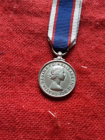 Period miniature Royal Fleet Reserve Medal