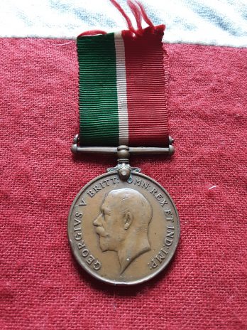 WWI Mercantile Marine Medal. Thomas Wilson