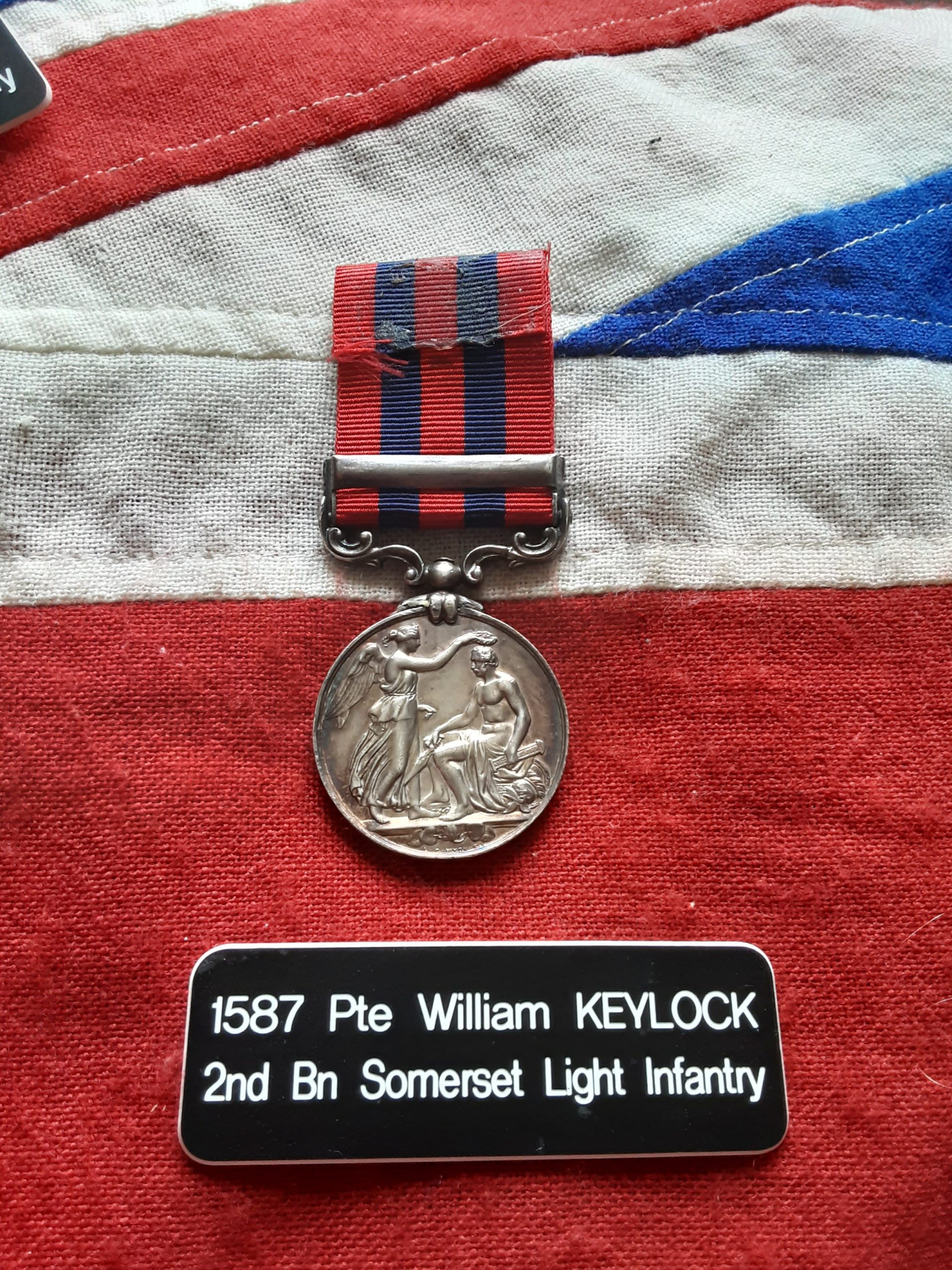 Burma 1885-7. Colour Sergeant William George Keylock. 2nd Somerset Light Infantry. Gloucester. - Image 2
