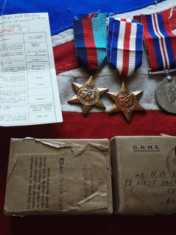 Ww2 France & Germany. Special Constabulary. Herbert Alston Markby.Morley Yorkshire.