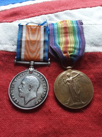 WWI Pair. William Edward Swift. AVC & 1/4 Cheshire Regiment. Poulton le Fylde. Coachman. Egypt.