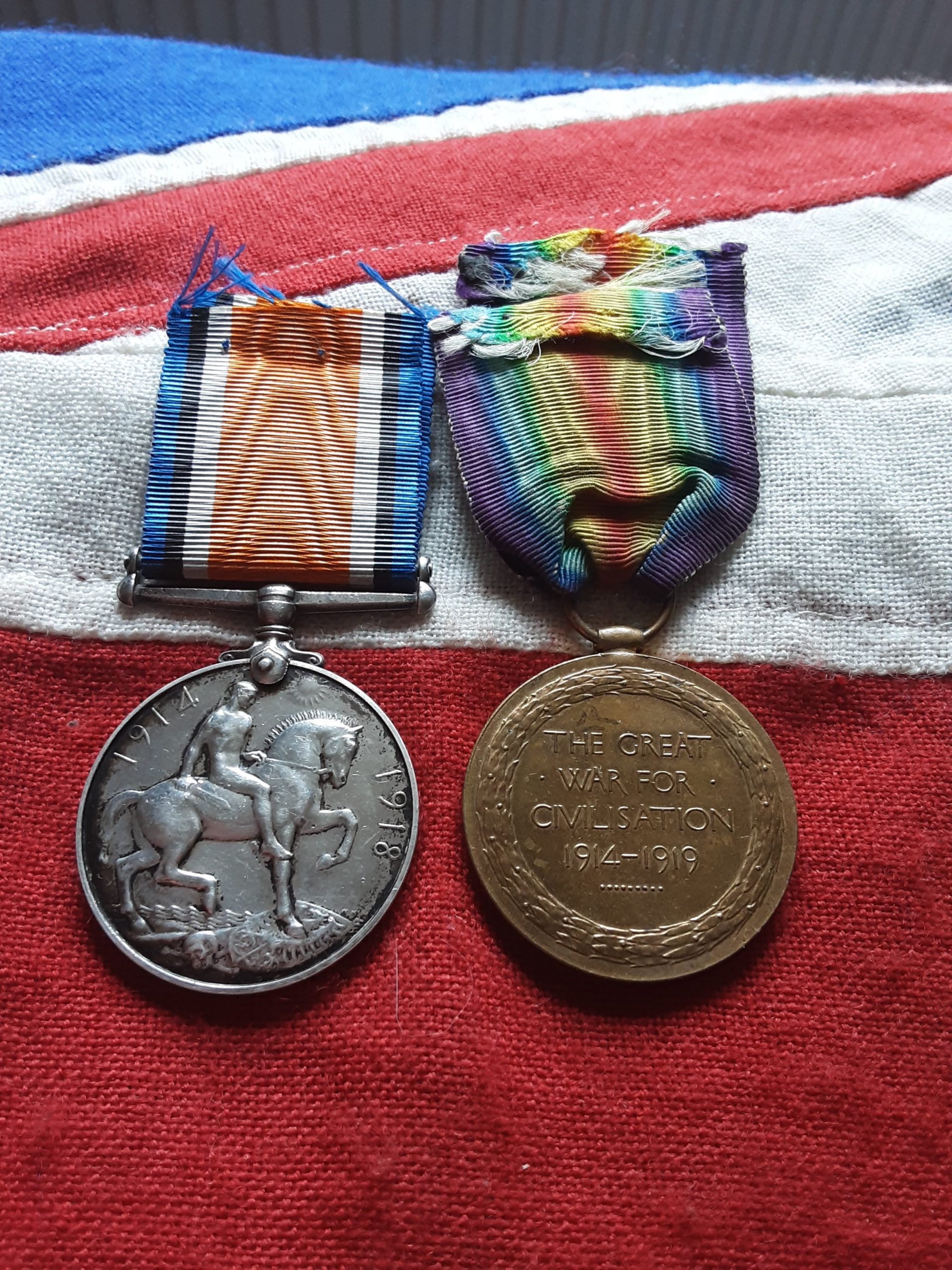 WWI Pair. William Edward Swift. AVC & 1/4 Cheshire Regiment. Poulton le Fylde. Coachman. Egypt. - Image 2