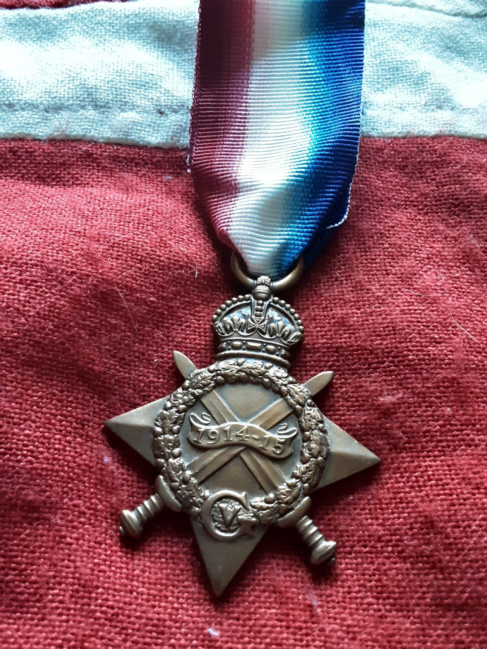 1915 Star. Arthur Edward Talbot. A Coy 7th Battalion Rifle Brigade. Captured Essigny March 1918