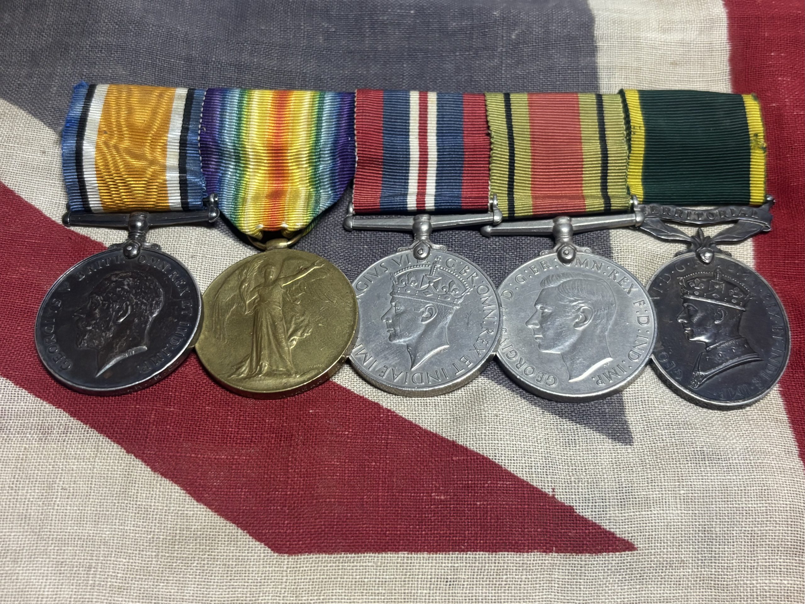 WWI/WWII grouping. Agar. Royal Engineers. Whitby.