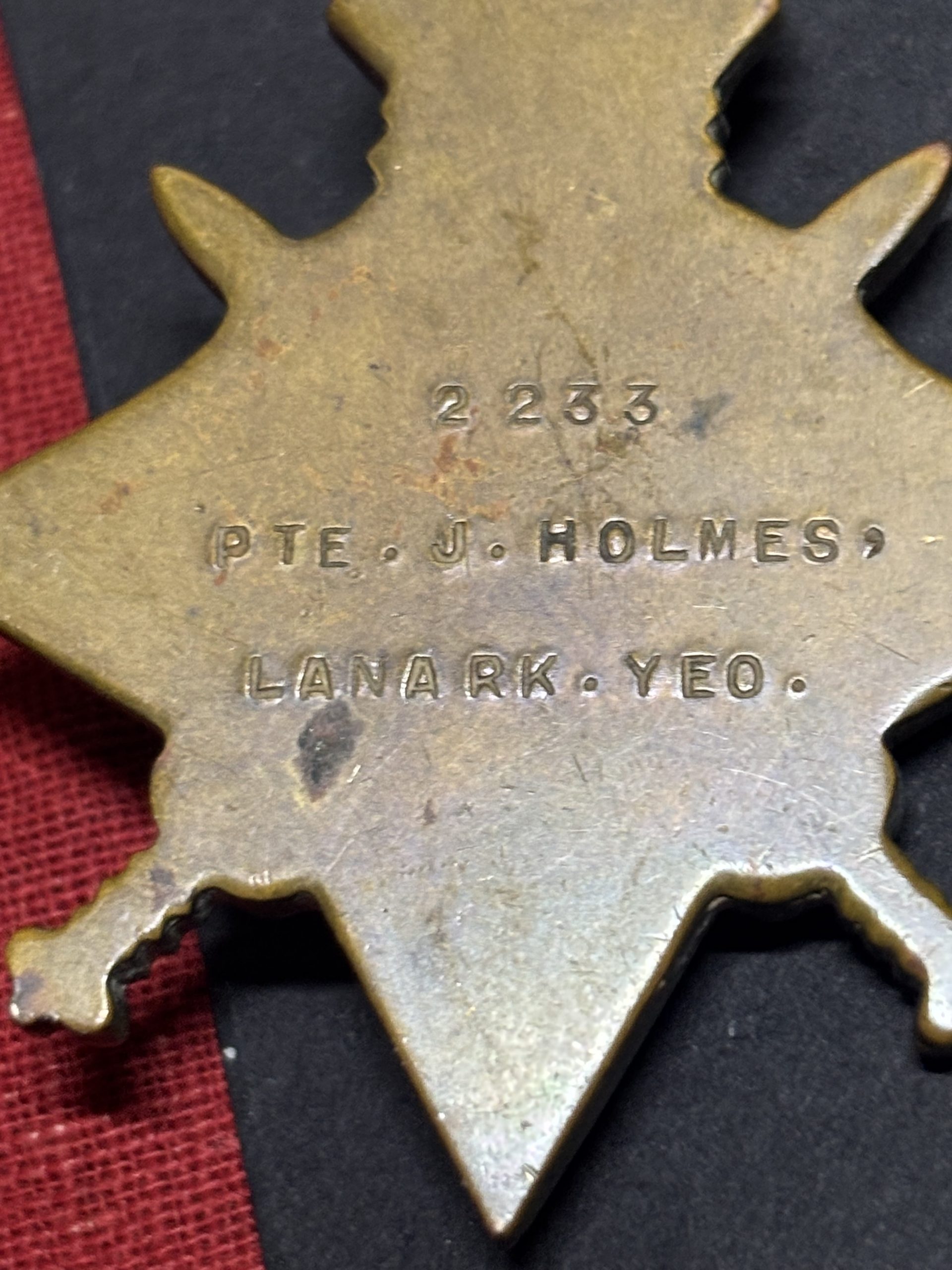 WWI 1915 Trio. Holmes. Lanarkshire Yeomanry/Machine Gun Cavalry & Infantry. Gallipoli. - Image 3