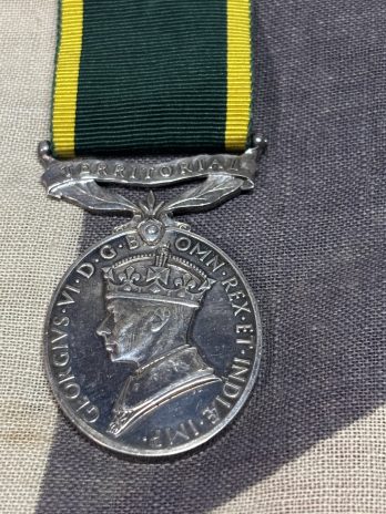 KGVI Territorial Efficiency Medal. Hicks. Royal Engineers.