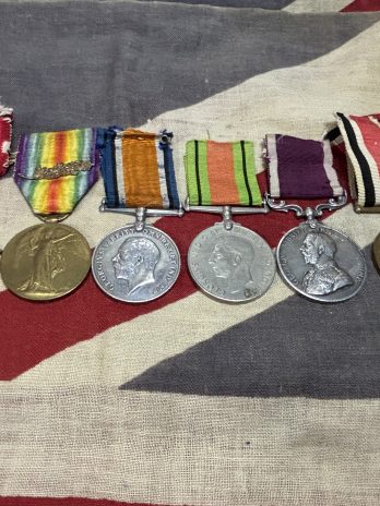 Pre war regular, permanent staff member 2nd Highland Brigade RFA pre WWI. Commissioned WWI. Gallacher. Fife.
