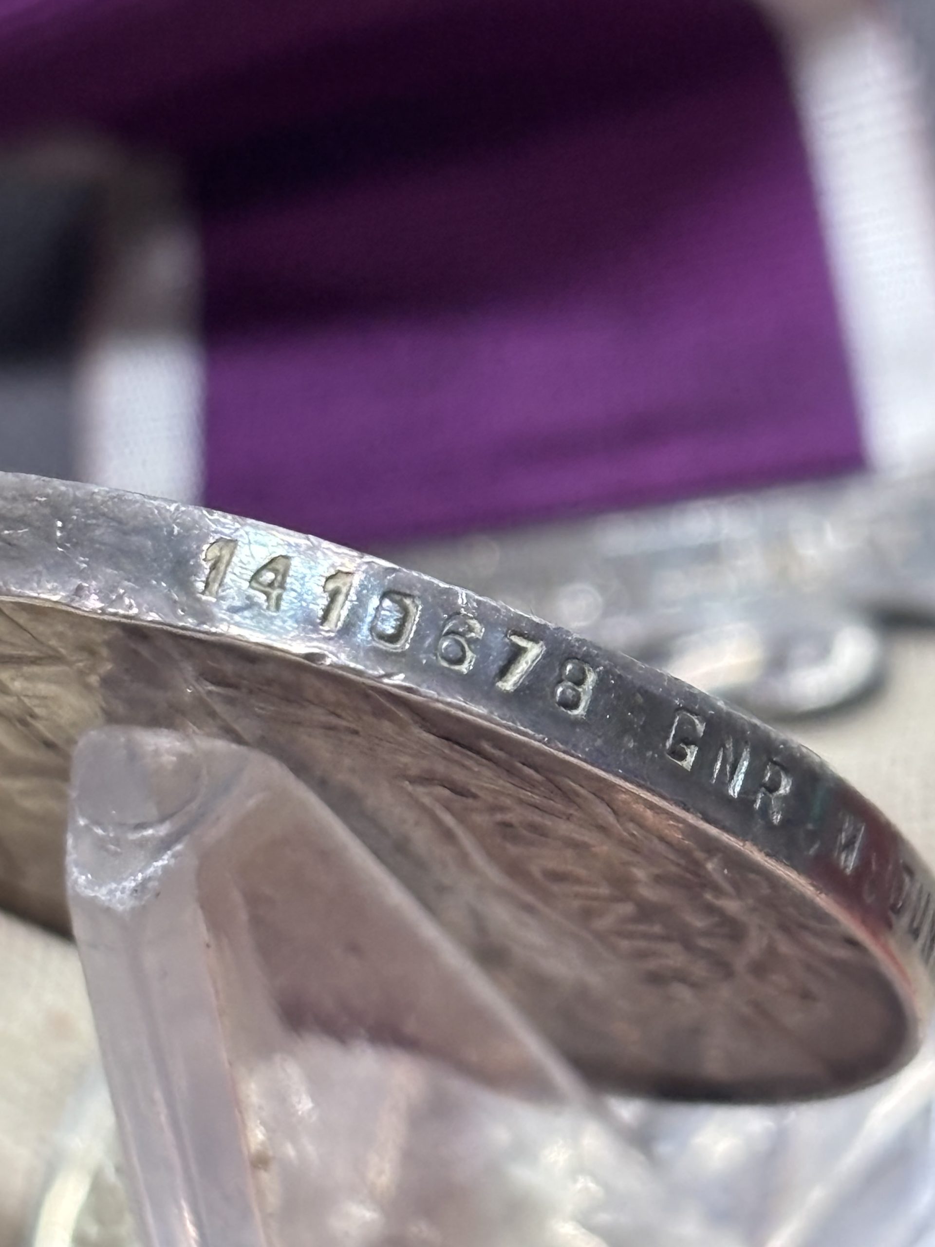 WWI Pair with 2 clasp India General Service Medal and Regular Army LSGC grouping of 4. Dunne. Royal Artillery. - Image 5