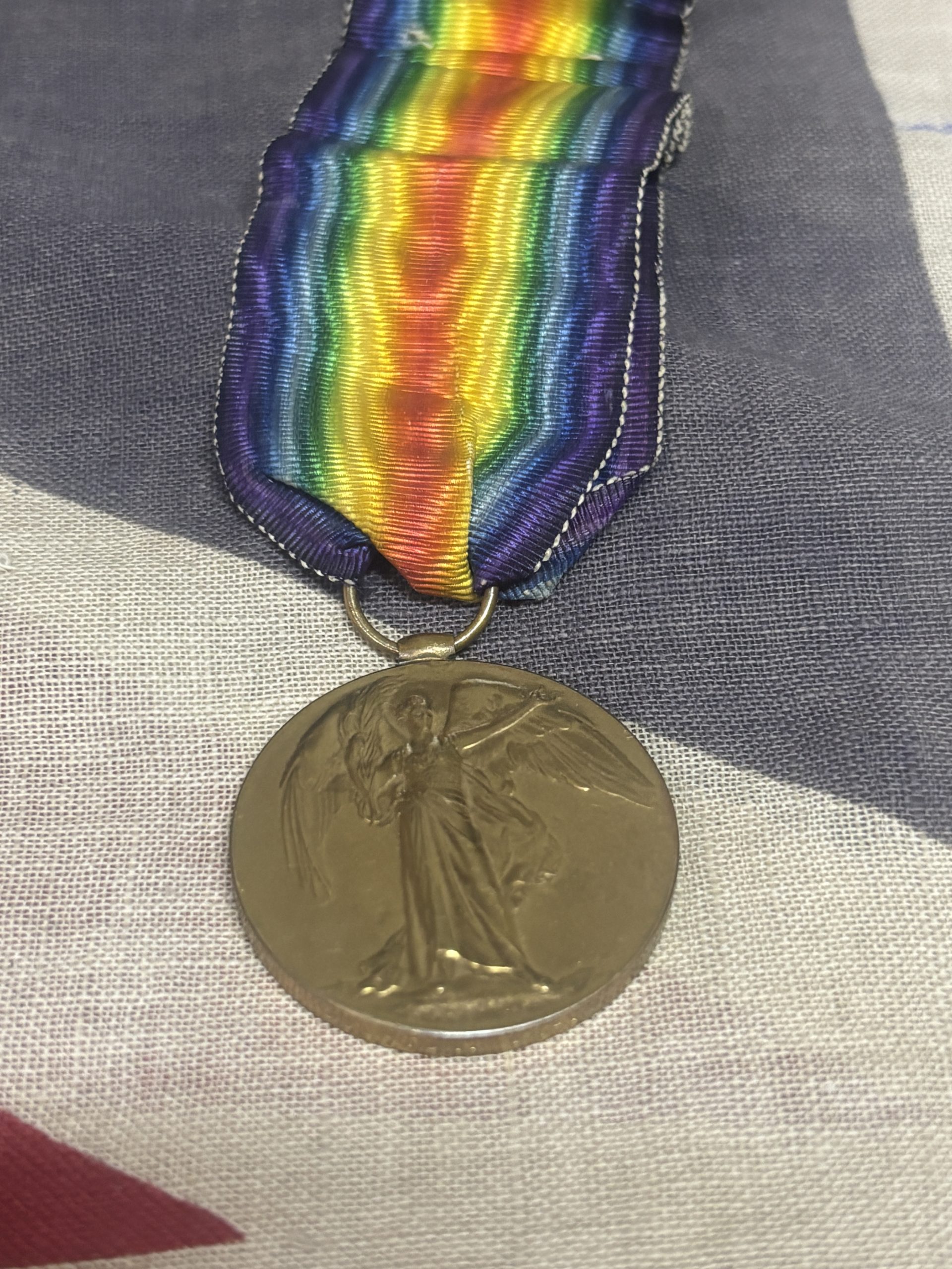 WWI Casualty Victory Medal. Boughton. Ox & Bucks LI. New Malden. KIA Bellewaarde Farm. 1915 Battle of Loos. Menin Gate.
