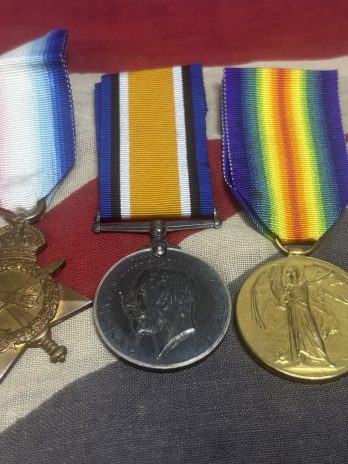 Casualty 1915 Trio. Stoddarrt. Seaforth Highlanders. Killed Day 1, Battle of Loos September 1915. Papple, Prestonkirk.