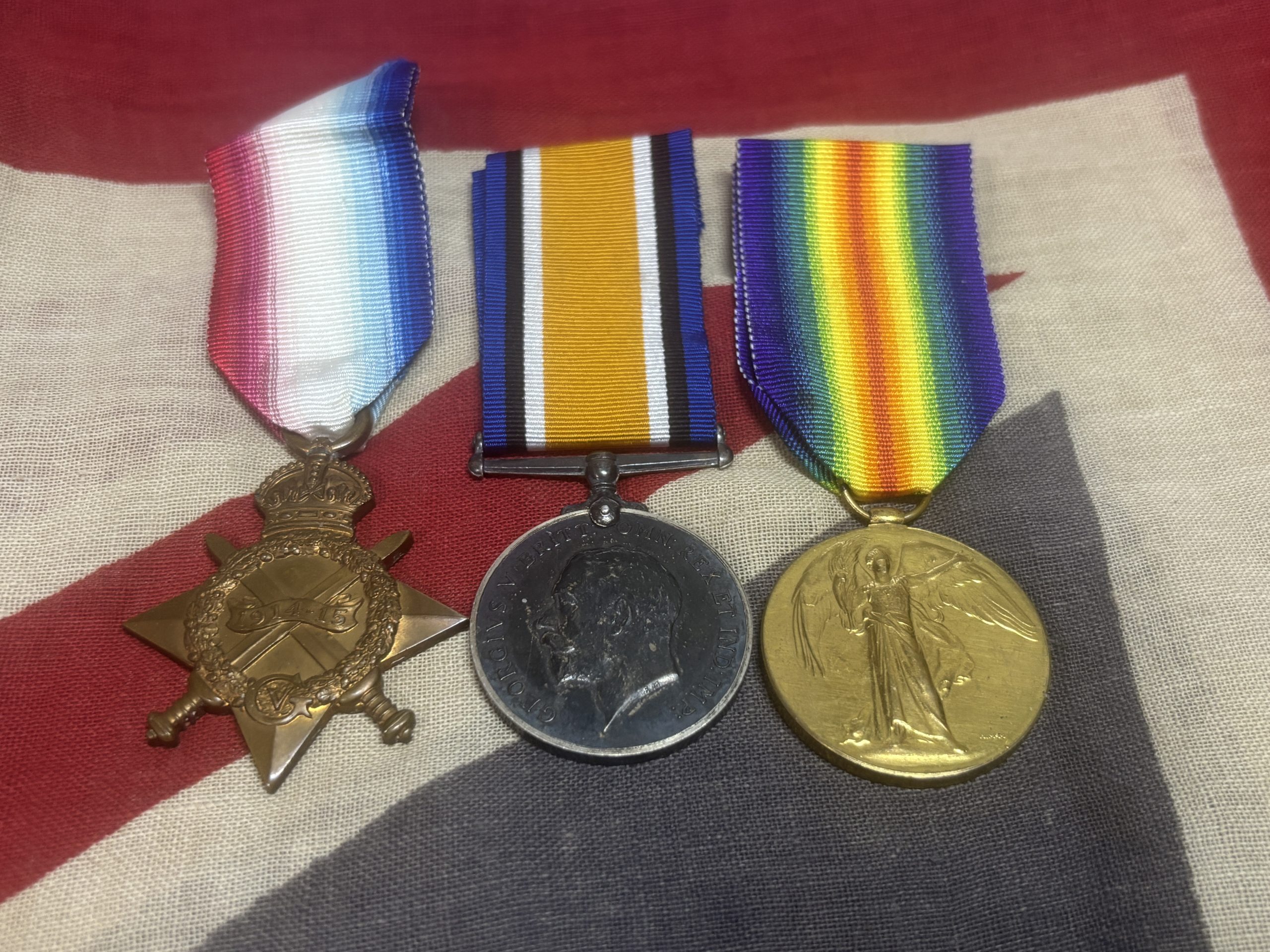 Casualty 1915 Trio. Stoddarrt. Seaforth Highlanders. Killed Day 1, Battle of Loos September 1915. Papple, Prestonkirk.