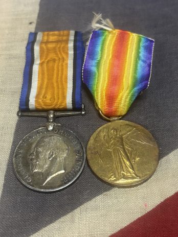 WWI Pair. Wheal. Royal Lancaster Regiment. KIA during the 100 Day Offensive, July 1918. Northampton.